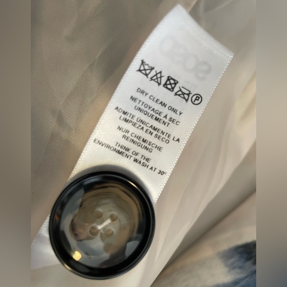 ASOS Red and Blue Plaid Trench Coat - Picture 10 of 16